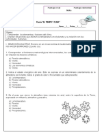 Prueba Tiempo y Clima