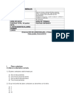 Prueba Geometria 5to Basico