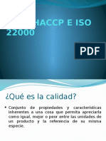 Platica BPM, Haccp e Iso 22000