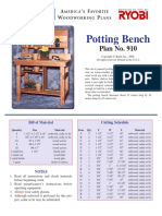 Potting Bench