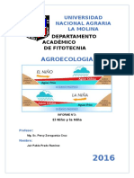 Agroecologia El Niño y La Niña