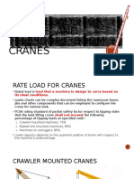 Rated Loads For Lattice - and Telescopic-Boom Cranes