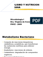 Metabolismo Bacteriano