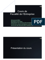 Fiscalité de L'entreprise 