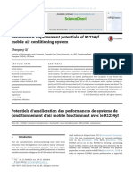 Performance Improvement Potentials of R1234yf Mobile