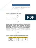 Razões e Proporçoes