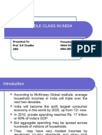 Middle Class in India