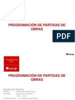 Clases Programacion de Partidas de Obras Definitivo