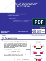 6 - OCW-FISII-Tema01 - Campo Eléctrico y LEY DE COULOMB PDF