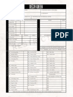 Delta Green Briefing Documents