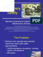 Machinery Safety: Machine Guarding For Warehouse and Maintenance Workers