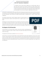 SL100 Transistor Pinout - SL100 Transistor Datasheet