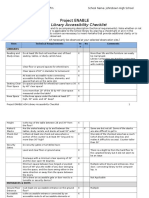 ADA Library Accessibility Checklist: Project ENABLE