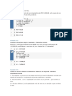 Prova Objetiva de Matemática Financeira