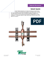 Taco Hydraulic Separator