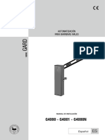 KX-BG-G4 Manual de Instalación PDF