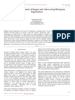 Contrast Enhancement of Images and Videos Using Histogram Equalization