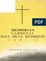 Memorias Cardenal Raul Silva Henriquez 