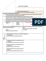 Lesson Plan Template: Learning Outcome (ADEC Code and Words)