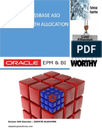 Oracle Essbase ASO Allocation