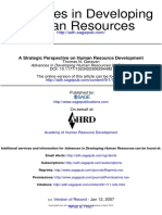 A Strategic Human Resource Development PDF