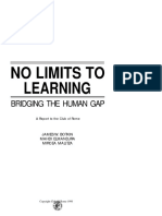 No Limits To Learning PDF