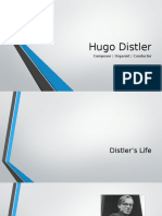 Hugo Distler: Composer - Organist - Conductor