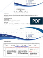 Nebosh HSW