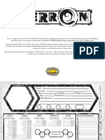 Eberron Character Sheet Document