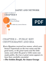 Cryptography and Network Security: Fourth Edition by William Stallings Lecture Slides by Lawrie Brown