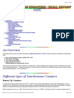 VHDL Synchronous Counters 