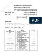 Course Outline - ME 1287 (AUST)