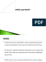 HVDC and FACTS - PPT PDF