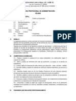 SILABO Costos y Presupuestos 