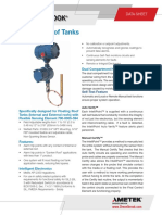 Datasheet Floating Roof Tanks Spill Prevention Level Switch SXRLTX A Series1 English