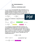 Problemas de Termodinamica - Capitulo Iii Alumno: Orihuela Contreras José Augusto