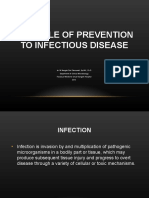 Principle of Prevention To Infectious Disease