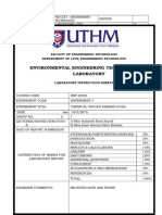 Exp.3 Determination of Chemical Oxygen Demand COD