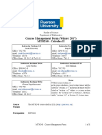 Course Management Form - MTH240 W17