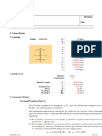 Columns Design