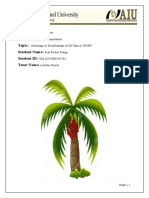 Final Thesis Advantage & Disadvantage of Oil Palm in WNBP