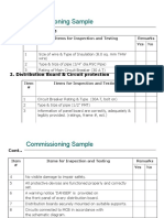 Commissioning Sample: 1. Service Entrance