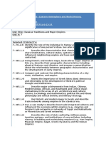 Unit Plan 7 - Classical Traditions and Early Empires