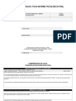 Examen Final Informe Psicologico