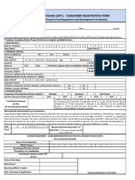 APY Subscriber Registration Form