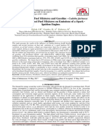 Influence of Air-Fuel Mixtures and Gasoline - Cadoba Farinosa Forskk Bioethanol Fuel Mixtures On Emissions of A Spark - Ignition Engine.