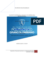 Diagnóstico Empresarial Aplicado A Una Empresa Real PRIMERA ENTREGA