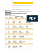 Adjetivos Numerales