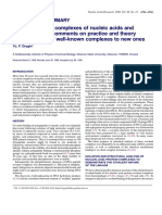 Natural Covalent Complexes of Nucleic Acids and Proteins: Some Comments On Practice and Theory On The Path From Well-Known Complexes To New Ones