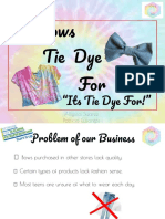 Bows Tie Die For Sy15 Businessplanpresentation Patricia Eusantos Allyssa Suarez